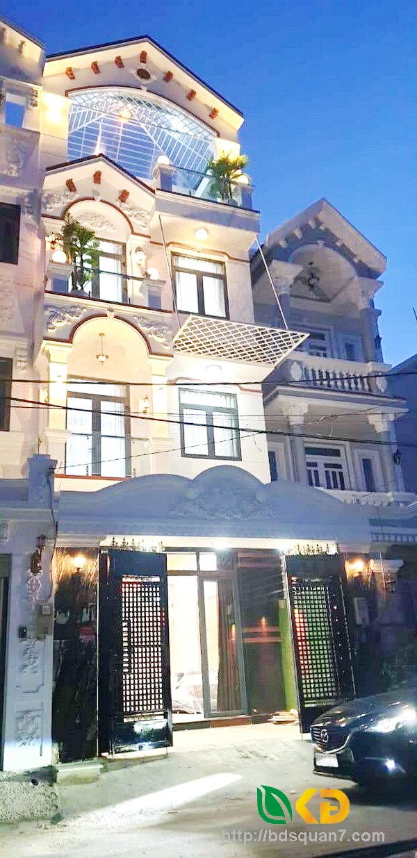 Bán nhà phố biệt thự mới khu Omely Huỳnh Tấn Phát Nhà Bè.